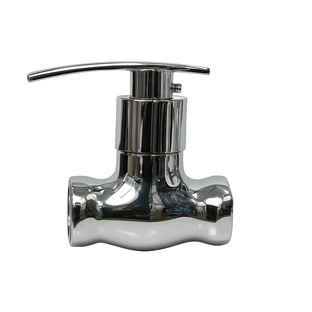 Soft Range Stop Cock – Premium Brass Valve for Water Flow Control in Plumbing Systems