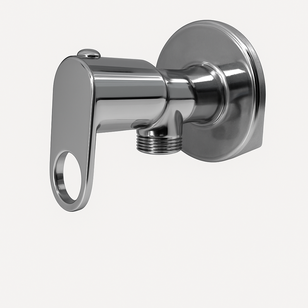 Cosco Range Angle Cock – Durable Brass Valve for Bathroom & Kitchen Plumbing