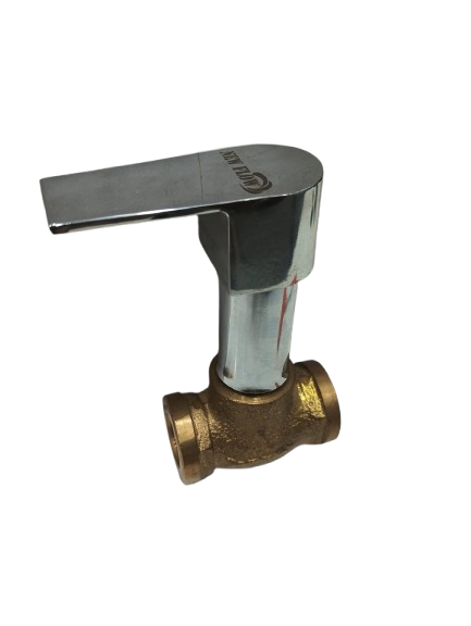Arya Range Concealed Stop Cock – Brass Water Control Valve with Chrome Finish for Bathroom & Kitchen