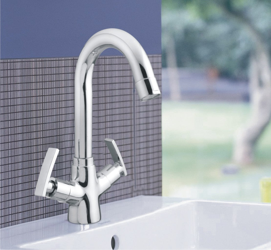 Centre Hole Basin Mixer