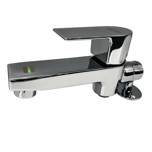 Arya Range Long Body Bib Cock – Stylish Extended Wall Tap for Bathroom & Kitchen Use