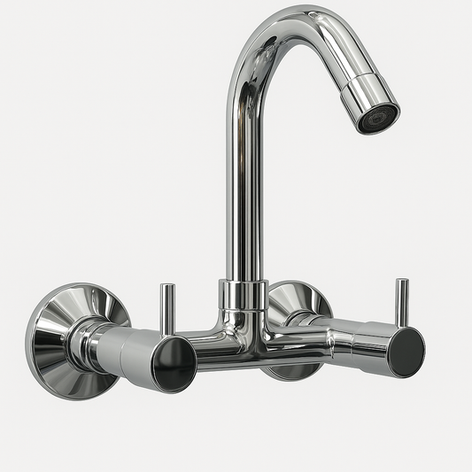 Flora Range Sink Mixture – Premium Brass Tap with Dual Water Control for Kitchen & Utility Sinks