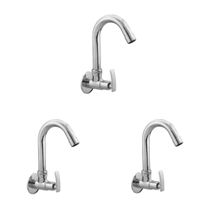 Soft Range Sink Cock – Set of 3