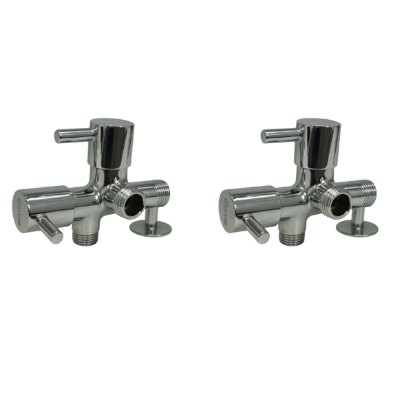 Flora Range Angle Cock 2 in 1 – Set of 2