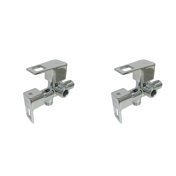 Cubix Range Angle Cock 2-in-1 – Set of 2
