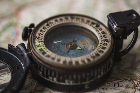 close-up-of-a-compass